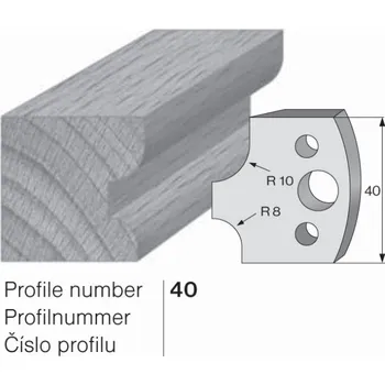 Omezovač do frézovací hlavy č. 40 40 x 4 mm PILANA
