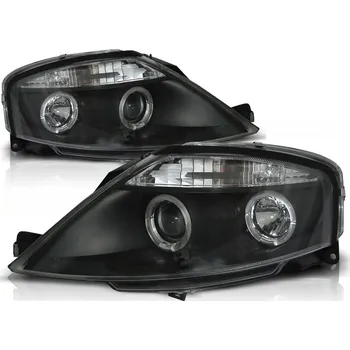 Přední světlomet Tuning Tec Přední světla CITROEN C3 03.02-09 ANGEL EYES ČERNÉ