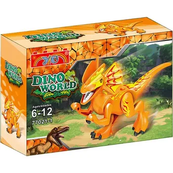 Figurka DINO WORLD Figurka Jurský park Dilophosaurus kompatibilní 12cm