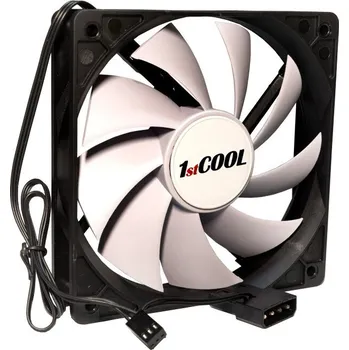 1stCOOL Silent F12-BLACK-WHITE