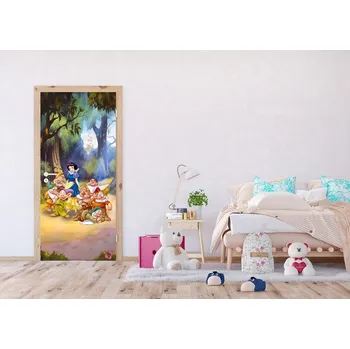 Fototapeta vliesová SNĚHURKA A TRPASLICI 90x202cm FTDN V 5422