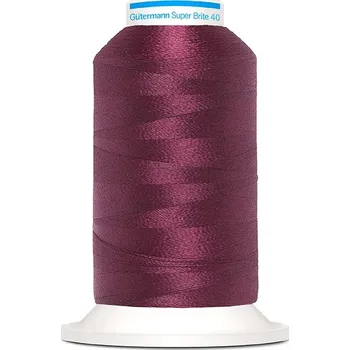 Gutermann Vyšívací nit Gütermann Super Brite Polyester 40 1000 m - 5796
