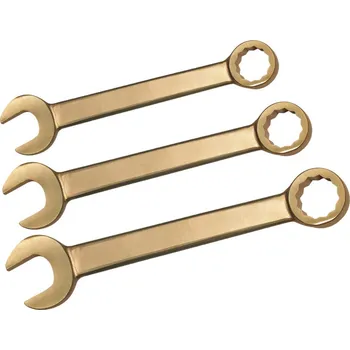 Klíč 26dílná sada dvojitých plochých klíčů, 6-32 mm, z bronzu, nejiskřivé, pro použití Ex oblasti