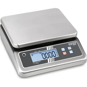 Průmyslová váha KERN nerezová stolní váha FOB, 2 rozsahy, IP 67, až do 7,5 kg