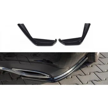 Tuning Splittery zadní, boční Mercedes-Benz E43 AMG / AMG-Line W213 černý lesklý plast