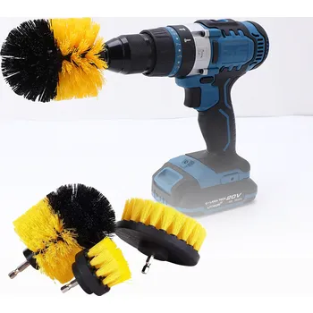 Sada čistících kartáčů na vrtačku (Sada čisticích kartáčů na vrtačku 3 ks)