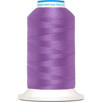 Gutermann Vyšívací nit Gütermann Super Brite Polyester 40 1000 m - 9019
