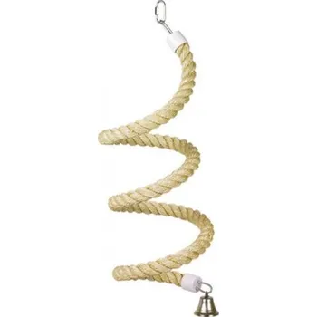 Hračka pro ptáka Nobby hračka pro papoušky závěsná sisalová spirála 173cm průměr lana 2,5 cm