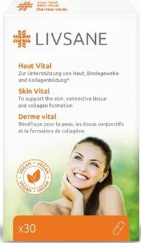 Přírodní produkt Livsane Podpora vitality pokožky 30 cps.