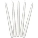 PartyDeco Kónická svíčka 24 cm 10 ks