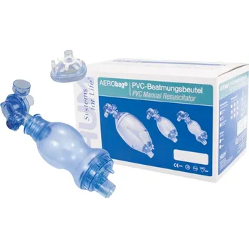 Inhalátor HUM Německo AERObag HBB06-B2 - dýchací vak PVC s maskou novorozenecký