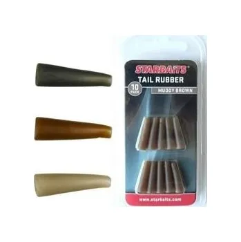 Rybářský prut Starbaits převleky tail rubbers 10 ks-písková