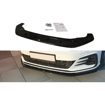 Nárazník Spojler pod přední nárazník lipa VW Golf 7 GTI Facelift V.1 carbon look