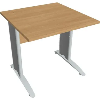 Kancelářský vozík HOBIS kancelářský stůl pracovní rovný - CS 800, dub + doprava zdarma