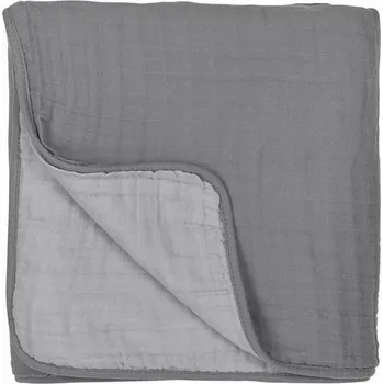 Meyco Mušelínová osuška velká - Grey/light grey