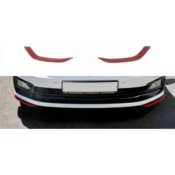 Autodíl Spojler pod nárazník lipa V.5 VW POLO MK6 GTI 2017- carbon look