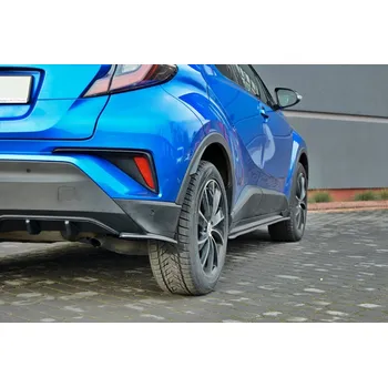 Tuning Splittery zadní boční TOYOTA C-HR 2016- carbon look