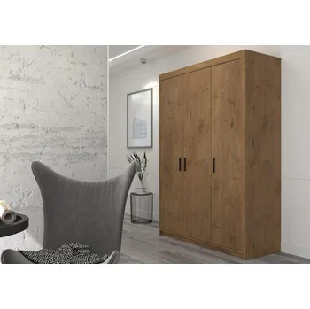 Šatní skříň Falco Skříň Enja 3D dub lefkas