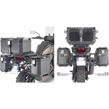 Zavazadlo na motocykl PLO8400CAM trubkový nosič bočních kufrů PL ONE-FIT pro Harley Davidson Pan America 1250 (21-24)