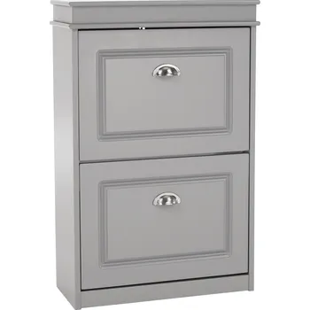 Botník Botník, 2-řadový, šedá, SEBER TYP 1