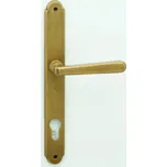 Cobra Alt-Wien interiérové kování Provedení: levá klika/koule - otvor pro FAB klíč PZ-LI, Povrch: mosaz natural, Rozteč: 72