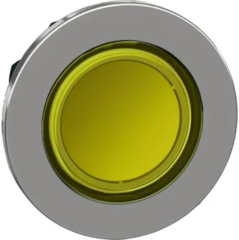Elektroinstalační materiál SCHN ZB4FH083 Ovládací hlavice stiskací prosvětlená, zapuštěné provedení, Žlutá