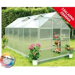 Skleník VeGA 9500 STRONG 245x363x208cm polykarbonátový, hliníkový 279500STR (VeGA Skleník 279500STR s hliníkovým rámem 8,9 m2 z polykarbonátu)