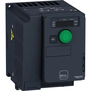 Frekvenční měnič SCHN ATV320U15M3C Frekvenční měnič 1,5 kW, In = 8 A, 3 x 200 až 240 V, IP 20, třída 3C3 a 3S2, compa