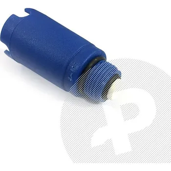 Vodovodní potrubí ELP PPr zátka 1/2" s odvzdušněním modrá 772991