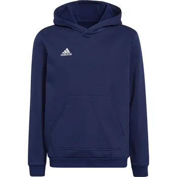 Chlapecká mikina Dětské fotbalové tričko Entrada 22 Hoody Jr H57517 - Adidas 140 cm