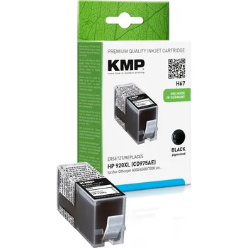 Počítač KMP H67 - HP CD975AE - černá inkoustová náplň KMP