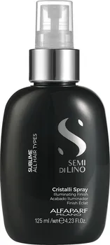 Vlasová regenerace Alfaparf Milano Semi di Lino Sublime Cristalli sprej na vlasy 125 ml