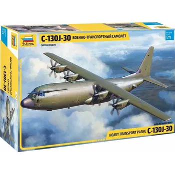 Plastikový model Zvezda Model Kit letadlo 7324 - C-130 J-30 (1:72)