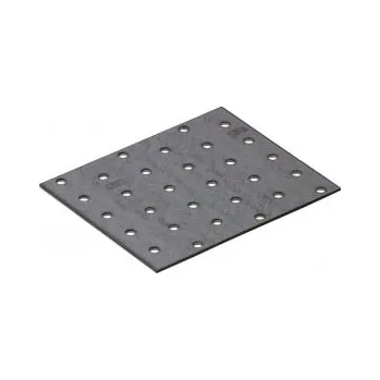 Tesařské kování Spojovací deska PP31 DMX 100x120 mm perforovaná (zinkovaný plech)