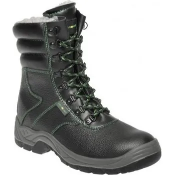 Pracovní obuv ADAMANT Obuv ADAMANT CLASSIC S3 Winter Boot kotník zimní s ocelovou tužinkou C93890/47 Černá 47