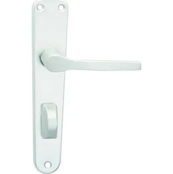 Stavebniny Cobra Monet interiérové kování Provedení: kování pro WC zámek, Povrch: elox stříbrný - F1, Rozteč: 72