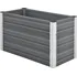 Vyvýšený záhon Max Vyvýšený zahradní záhon WPC 100 x 50 x 54 cm šedý