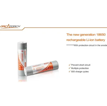 Článková baterie Baterie Orcatorch 18650 3000mAh