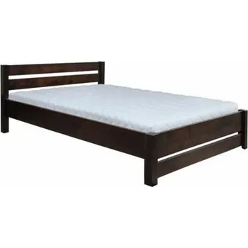 Ložnicová sestava Manželská postel MILA - olše rozměr 160x200 povrchová úprava - wiór olše Tmavý ořech