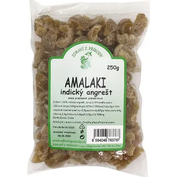 Sušené ovoce Zdraví z přírody Amalaki indický angrešt 250 g