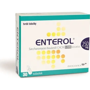 Lék na kašel, rýmu a nachlazení Enterol por.cps.dur.30x250mg