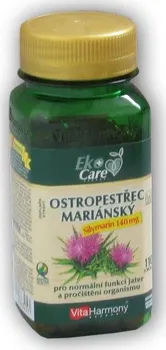 Přírodní produkt VitaHarmony Ostropestřec mariánský - Silymarin 140 mg