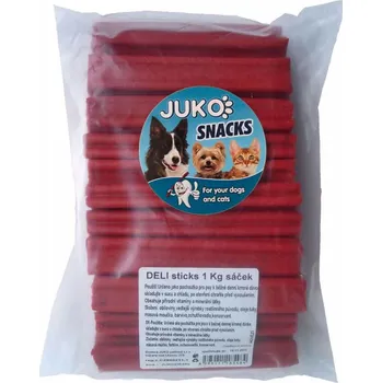 Pamlsek pro psa JUKO petfood s.r.o. Deli sticks Hovězí JUKO Snacks 1 kg