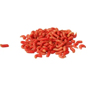 Teraristika Živá nástraha - Masový červ červený Balení: 0,5 L