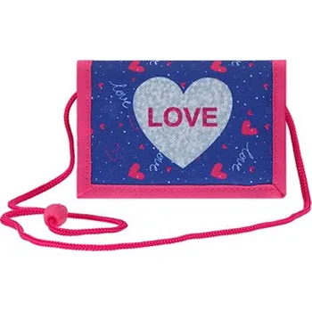 Peněženka Dětská peněženka se šňůrkou - Love
