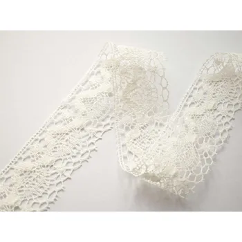 Krajka Snový svět Paličkovaná krajka lněná krémová TK0048-53mm