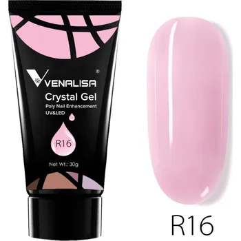 Venalisa Crystal Gel: Pink - poly gel 30 ml