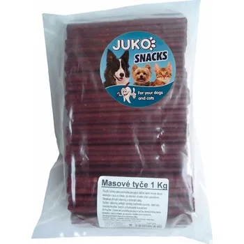 Pamlsek pro psa JUKO petfood s.r.o. Masové tyče JUKO Snacks 1 kg