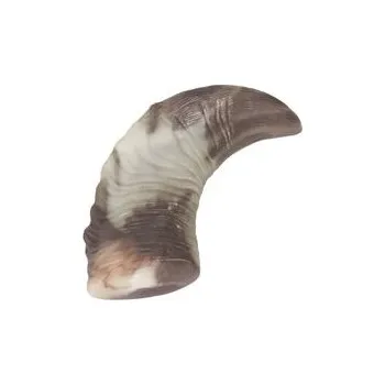 Hračka pro psa Flamingo hračka pro psa dentální roh S 15 cm s hovězí příchutí TPU