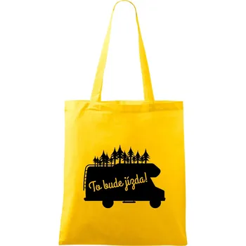 To bude jízda - alkovna - Taška bavlněná - 42 x 38 cm ( Žlutá )